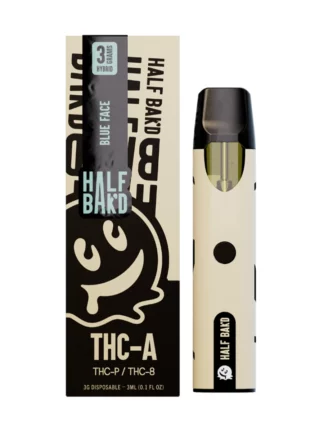 Blue Face Half Bakd THC-A + THC-P + THC-8 Disposable Vape 3G