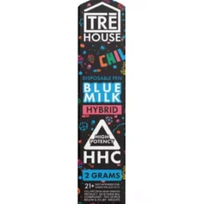Blue Milk Tre House HHC Vape 2G