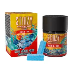 Blue Raspberry Blast STIIIZY Delta 9 + CBD Gummies 225mg