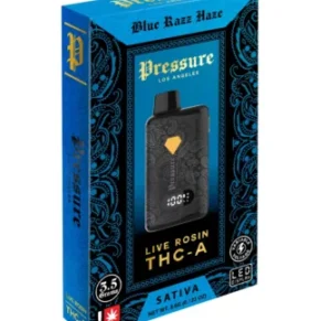Blue Razz Haze Pressure Live Rosin THC-A Disposable 3.5G