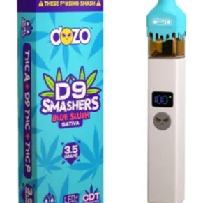 Blue Slush Dozo D9 Smashers THCA Blend Disposable 3.5G