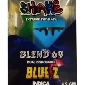 Blue Z Shake Extreme THC-P Blend 69 Dual Disposable 6.9G