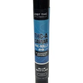 Blue Zkittlez Lost THC THC-A Caviar Diamond Dipped Pre-Roll 2G