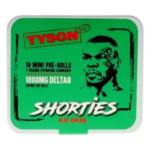 Blue Dream Tyson 2.0 Shorties Delta 8 Pre-Rolls 7G