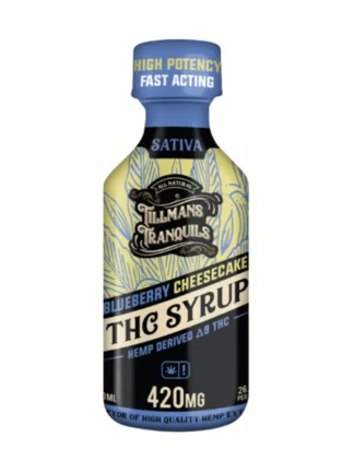 Blueberry Cheesecake Tillmans Tranquils Delta 9 THC Syrup 420MG