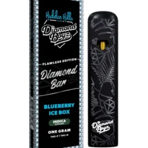 Blueberry Ice Box Hidden Hills Diamond Boyz Diamond Bar Disposable 1G