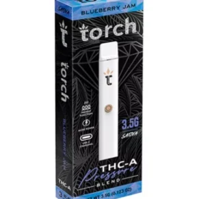 Blueberry Jam Torch THC-A Pressure Blend Disposable 3.5G