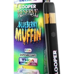 Blueberry Muffin Looper Reserve THC-A Disposable 1G