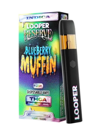 Blueberry Muffin Looper Reserve THC-A Disposable 1G
