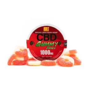 Watermelon Bolt CBD Gummy Rings 1000mg