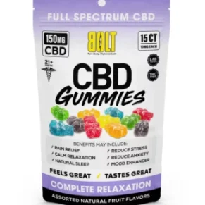 Bolt CBD Gummies Bag 150mg 15ct
