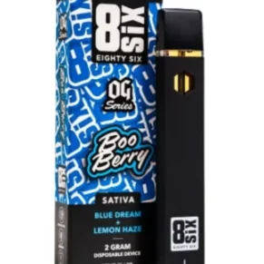 Boo Berry 8SIX OG Series Delta 8 THC Disposable 2G