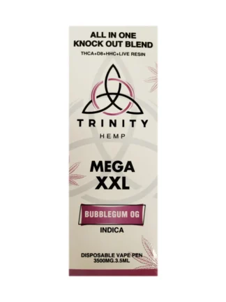Bubblegum OG Trinity All In One Knockout Blend Mega XXL Disposable 3.5G