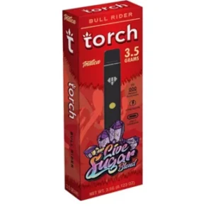 Bull Rider Torch Live Sugar Blend Vape 3.5G