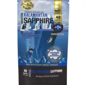 Bumble Bee Kalamantan Sapphire Kratom Capsules 40pcs