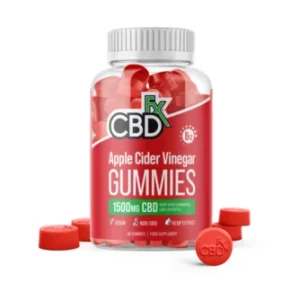 CBDfx Apple Cider Vinegar Gummies 1500mg