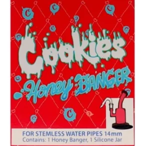 Cookies Stemless Honey Banger 14MM Male With Silicone Jar