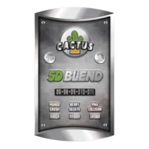 Mango Crush | Berry Gelato | Pina Collision Cactus Labs 5D Blend Disposable 6G