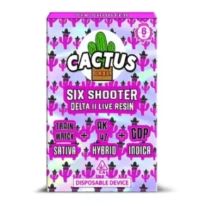 Train Wreck | AK-47 | GDP Cactus Labs Six Shooter D11 Live Resin Disposable