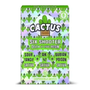Sour Tangie | AK-47 | Dubian Poison Cactus Labs Six Shooter D11 Live Resin Disposable