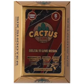 Watermelon Zkittlez | Dragon Fruit | Lemon Cake Cactus Labs Gold Reserve D11 Vape 6G