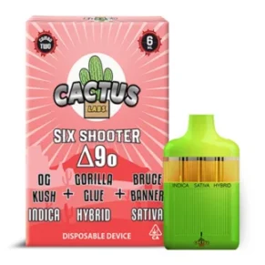 OG Kush | Gorilla Glue | Bruce Banner Cactus Labs Six Shooter D9o