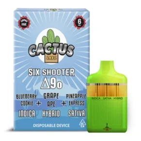 Blueberry Cookies | Grape Ape | Pineapple Express Cactus Labs Six Shooter D9o