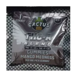 Mango Medness Cactus Labs THC-A Bland Gummies 150mg