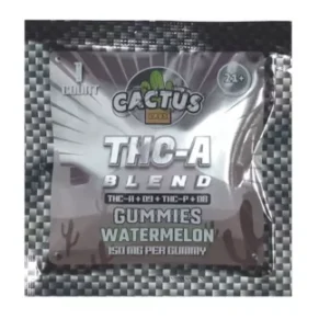 Watermelon Cactus Labs THC-A Bland Gummies 150mg