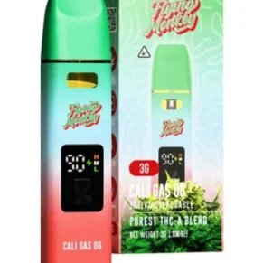 Cali Gas OG Flying Monkey Purest THC-A Blend Disposable 3G