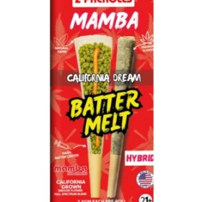 California Dream Mamba Batter Melt Full Spectrum Blend Pre-Roll 2ct 2.5G