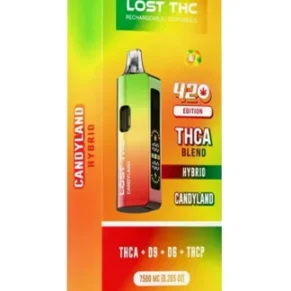 Candyland Lost THC 420 Edition THCA Blend Rechargable Disposible 7500MG