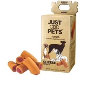 Cheese Wraps Just CBD Dog Treats 100mg