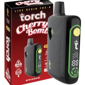 Cherry Bomb Torch Live Resin Pulse Disposable 6G