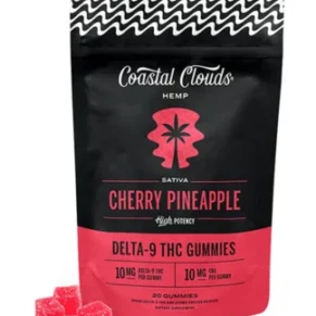 Cherry Pineapple Coastal Clouds Delta 9 THC Gummies 20ct