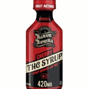Cherry Tillmans Tranquils Delta 9 THC Syrup 420MG