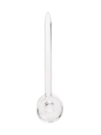 Clear Quartz Grail Carb Cap With Long Side Handle