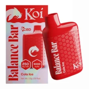 Cola Ice KOI Balance Bar CBD 6000 Puffs Disposable Vape