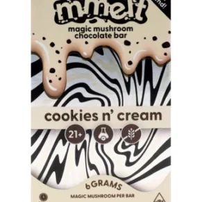 Cookies & Cream Mmelt Magic Mushroom Chocolate Bar 6G