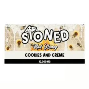 Cookies & Cream Stoned Mad Honey Chocolate 10000MG
