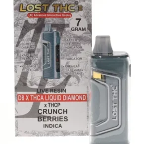 Crunch Berries Lost THC V3 Live Resin Liquid Diamond Disposable 7G