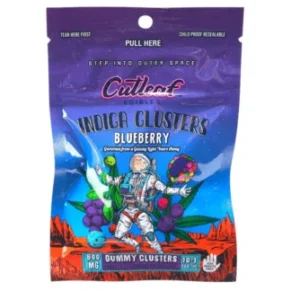 Blueberry Indica Cutleaf Gummy Clusters 600mg