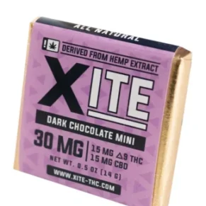 XITE Delta-9 Dark Chocolate Minis 30mg