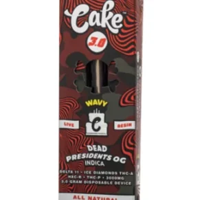 Dead Presidents OG Cake Wavy Live Resin Disposable 3G