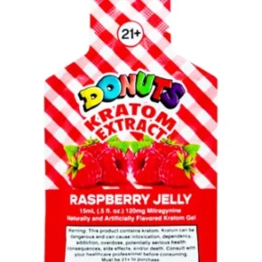 Raspberry Jelly Donuts Kratom Extract 15ml 120mg