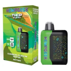 Durban Poison Apple Hempgeek THCP Blend Disposable 10000MG