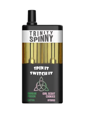 Durban Poison | Girl Scout Cookies Trinity Spinny Dual Flavor THCA Vape 6G