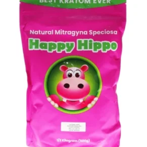 Happy Hippo Lightning Hippo Elite White Vein Thai Kratom Powder 500g