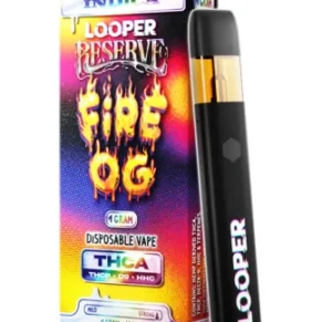 Fire OG Looper Reserve THCA Disposable 1G