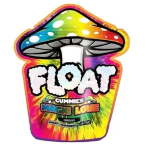 Magic Love Groovy Mix Float Mushroom Gummies + Delta 9 THC 100mg